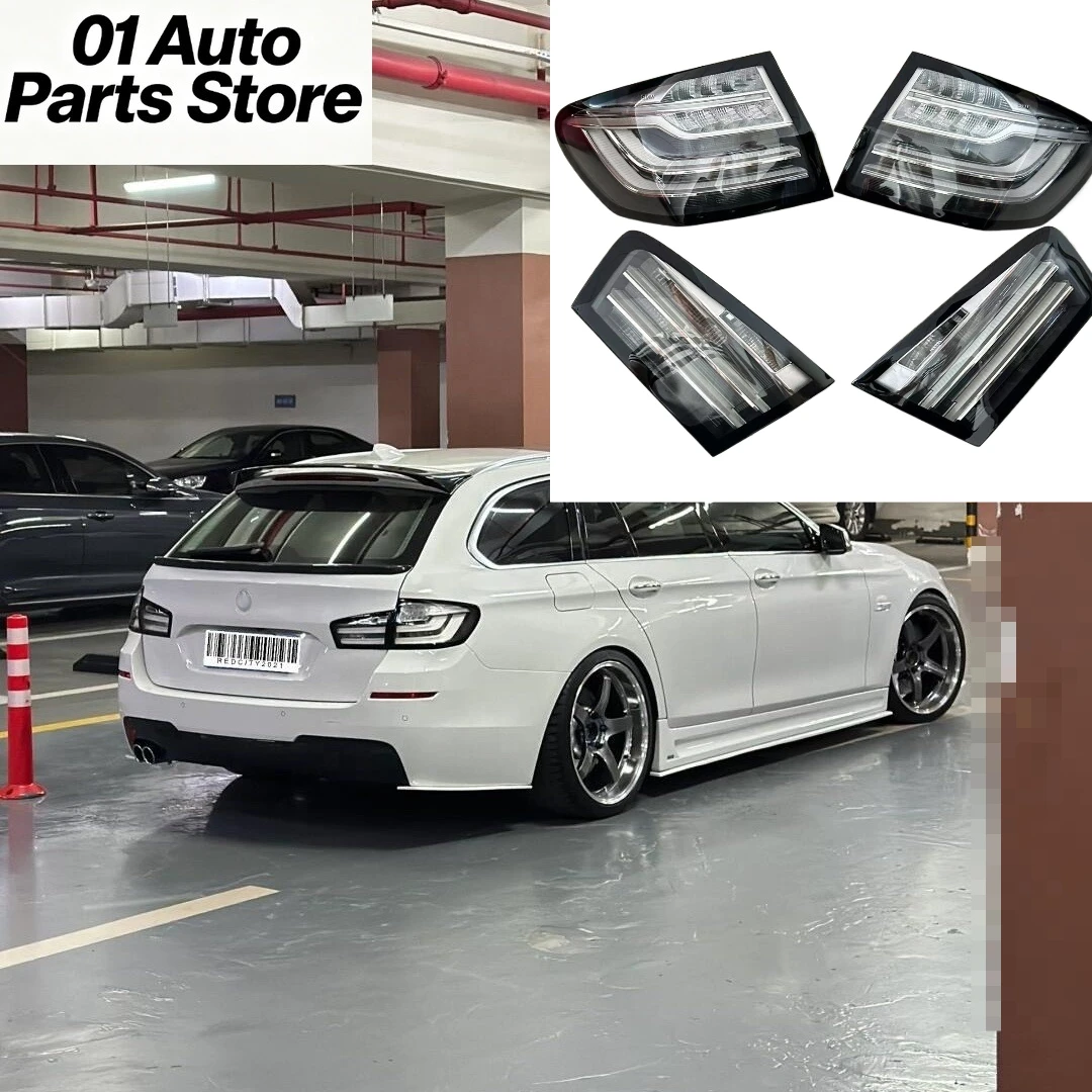A Set Customized Handmade Taillights For BMW 5 Series F11 Venom Modified Taillights Clear Taillights