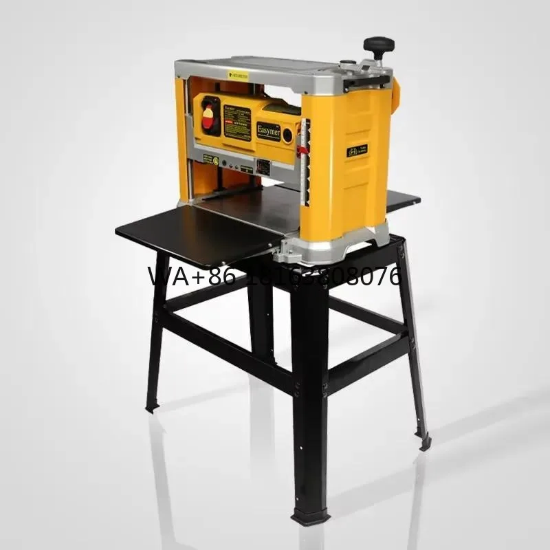 13 Inch High Power Edge Planer with Spiral Cutter Motor 2kW 220V Desktop Woodworking Planer