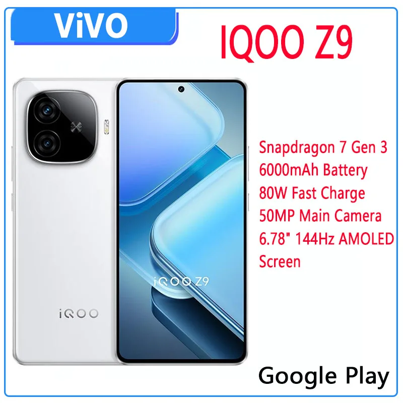 IQOO Z9 5G Snapdragon 7 Gen 3 Octa Core Smartphone 6.78