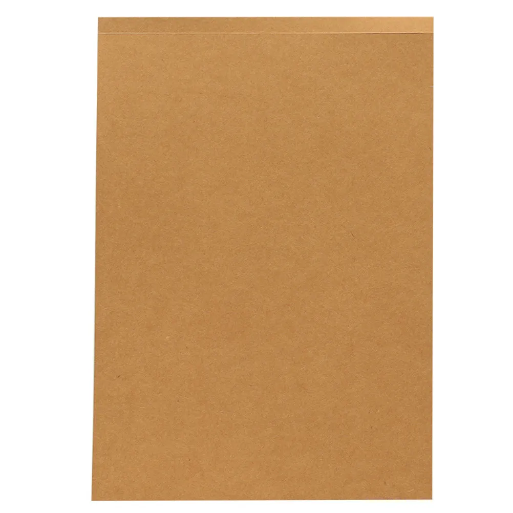 

Kraft Paper Notebook M Size Blank Inner Pages Retro Style for Writing Drawing Sketching Diary Journal Notepad School Supplies