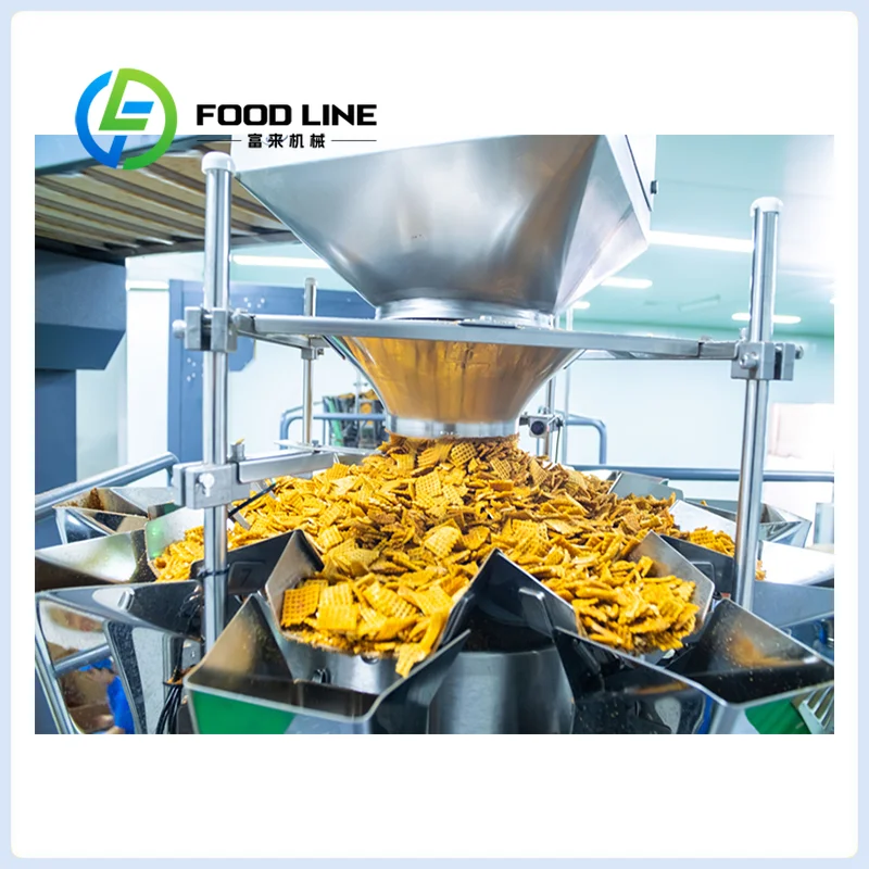 Automatic VFFS Chips Packing Machine Servo Driven Nitrogen Flushing Case Packing for Snack Bagging Customize