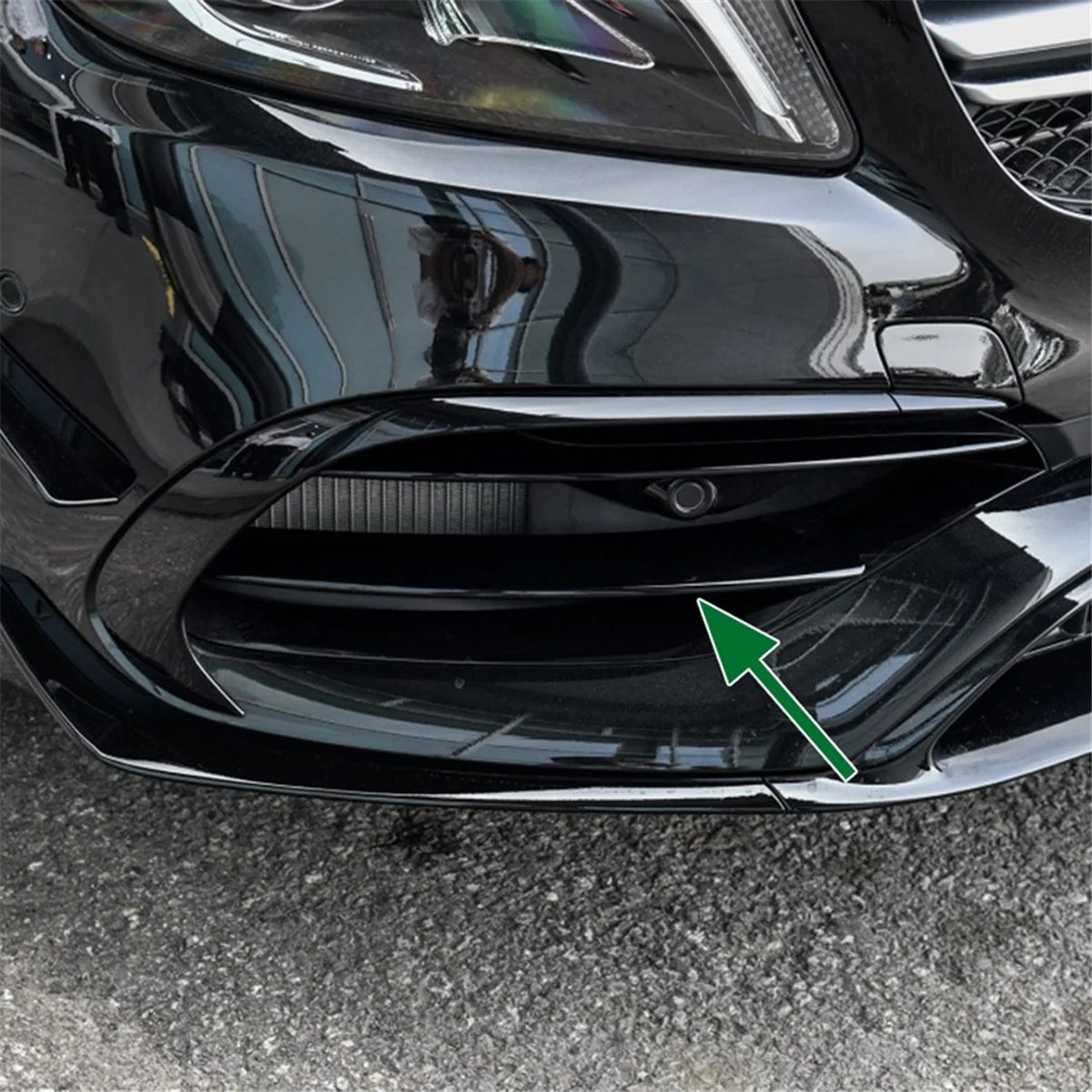 

1 пара, противотуманные фары для переднего бампера Mercedes Benz A-Class W176 A180 A200 A250 A45 AMG 2016-2018