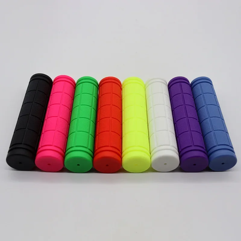 1PC Bicycle Handlebar Grips Anti-skid Bike Handle Bar Grips Rubber Covers Fixed Gear BMX MTB Mountain Bike Bicycle Accessories