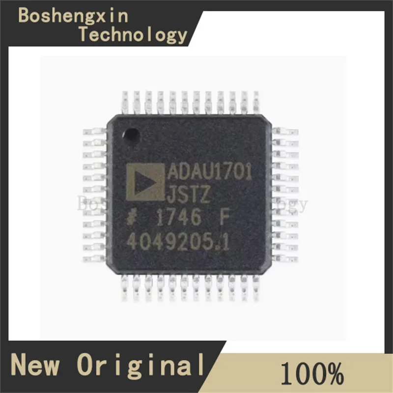 1Pcs ADAU1701JSTZ-RL SigmaDSP28/56Bit audio processor with built-in 2 ADCs and 4 DACs QFP48 ADAU1701JSTZ-RL