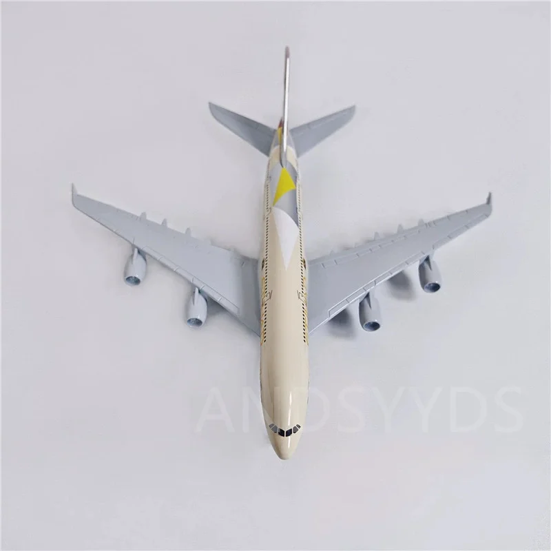 20 سنتيمتر دييكاست سبيكة معدنية الاتحاد A380 مع LandGear وقاعدة الخطوط الجوية الخطوط الجوية الطائرات جمع عرض الهدايا لعبة الديكور