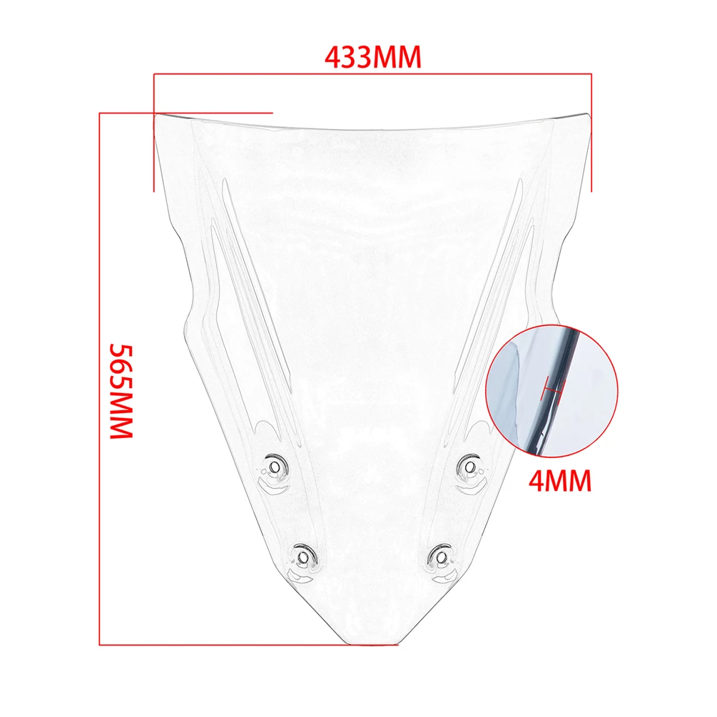 Motorcycle Front Screen Wind Shield Accessories For Suzuki GSX-S1000GT GSX-S 1000GT GSX-S1000 GT 2021-2024 Windshield Windscreen