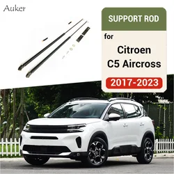 For Citroen C5 Aircross 2017-2023 Refit Car Front Hood Engine Cover Hydraulic Rod Strut Spring Shock Bar Car-tyling