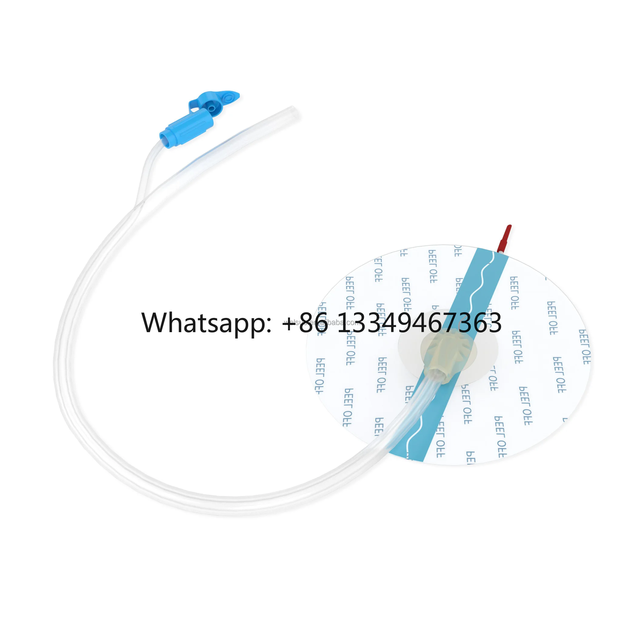 

Negative Pressure Wound Therapy NPWT Suction Tube , Drainage Tube Customized Suction Tube