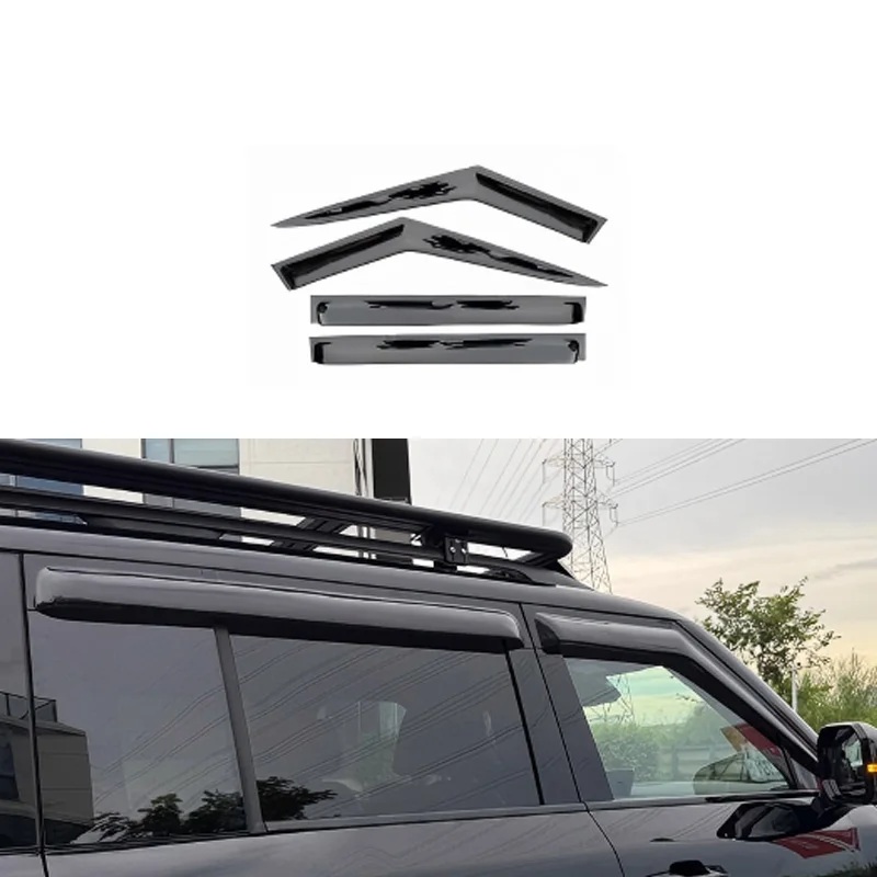 For Leopard Titanium 7 Rainshield Car Window Rain Protection Device - Special Widened And Thickened Rainproof Flashing
