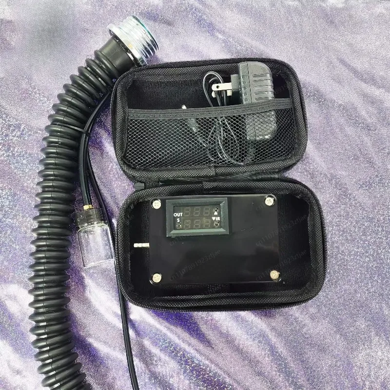 A Set of Infinite Cycle Timed Gas Conduction Machine, A Set of Charging Screen Display
