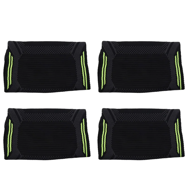 【جديد】 4X تنفس كرة السلة كرة القدم الرياضة نيباد عالية المرونة الكرة الطائرة منصات الركبة هدفين التدريب الركبة دعم حماية L