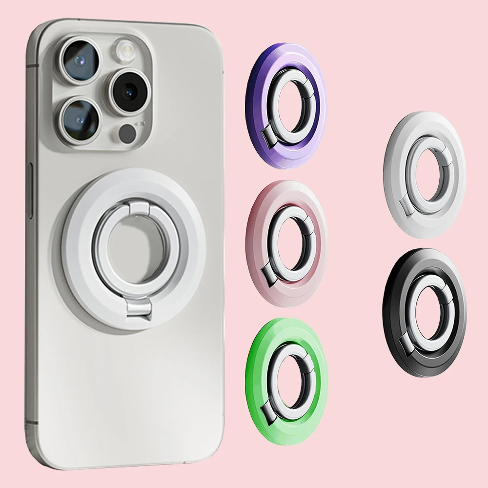 

For Magnetic Finger Clasp 3 Sections Double Sided Magnetic Suction 1Pcs Ultra Light And Ultra Thin Strong Suction Rotating 360°