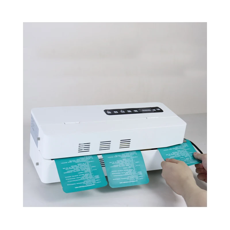 FR-420 China Bag Sealing Machine  Continuous Automatic Bag Film Heat Sealing Machine    for Sealing Plastic Bags and Pouch