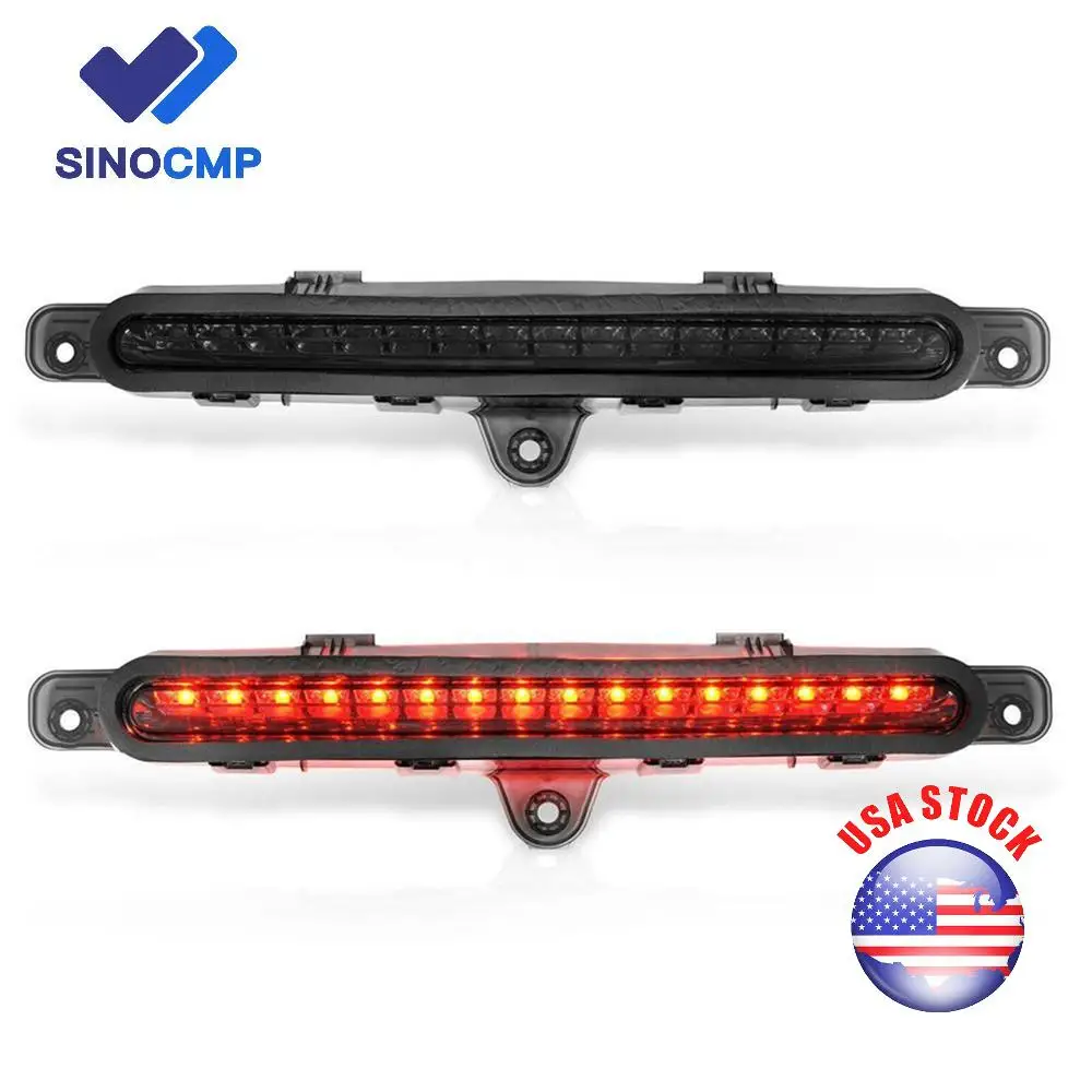 

SINOCMP Led 3rd Brake Lamp High Mount Center Stop Light Set For Mustang 2010-2014