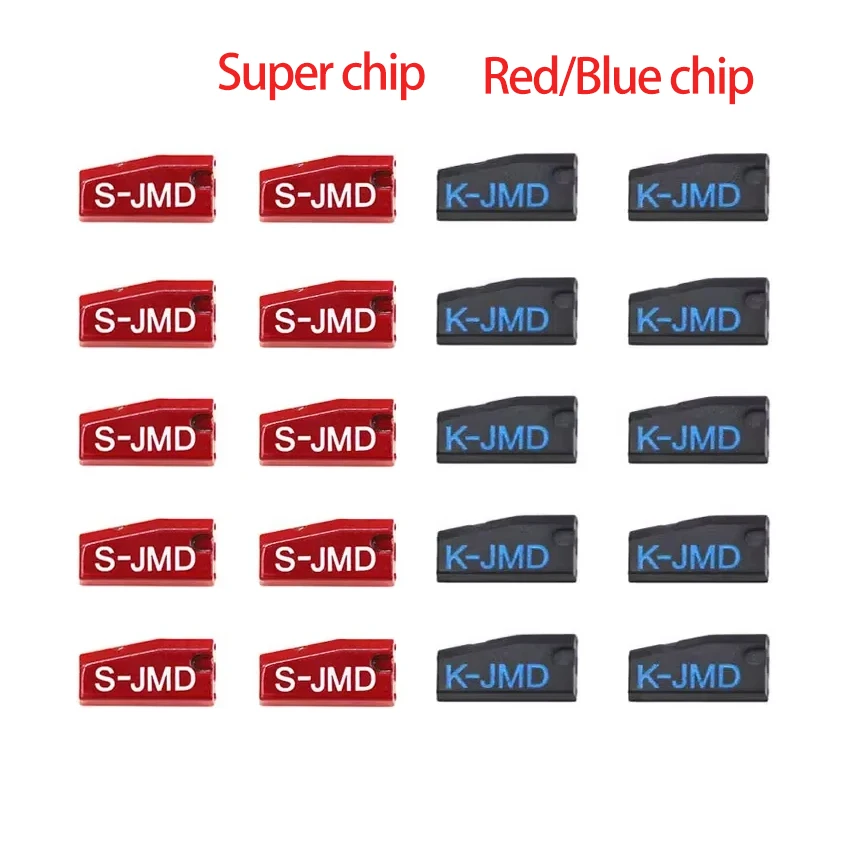 JMD Super Red Chip/King Blue Chip Original for Handy Baby Multifunctional CBAY Car Key Chip Replace JMD 46/4C/4D/G/48 Chip