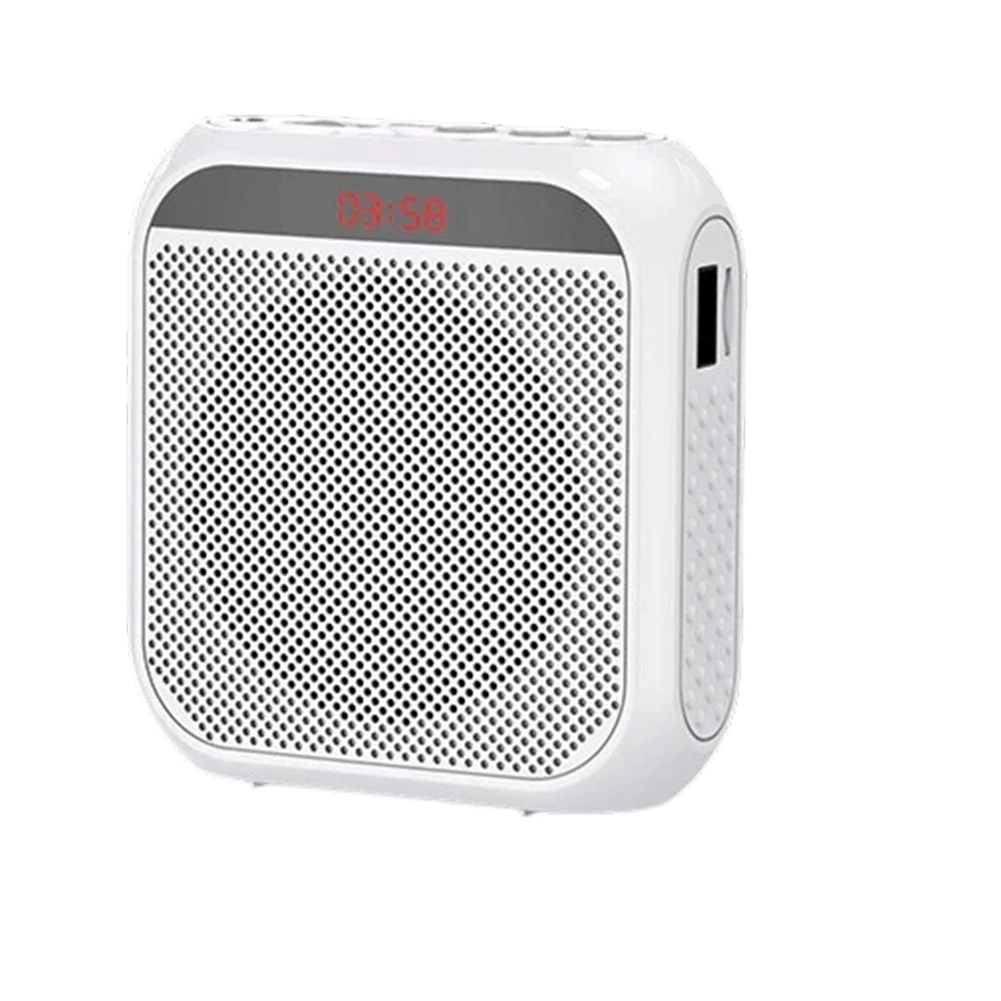 【MUST-HAVE】Rechargeable Ultralight Loudspeaker Portable Voice Amplifier Mini Audio Speaker With Microphone