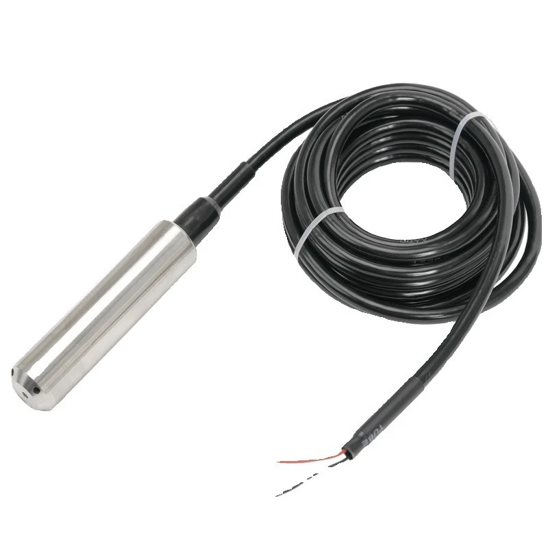 Submerged Hydrostatic Level Transducer Stainless Steel Liquid Level Transmitter 4-20mA Output Water Level Sensor