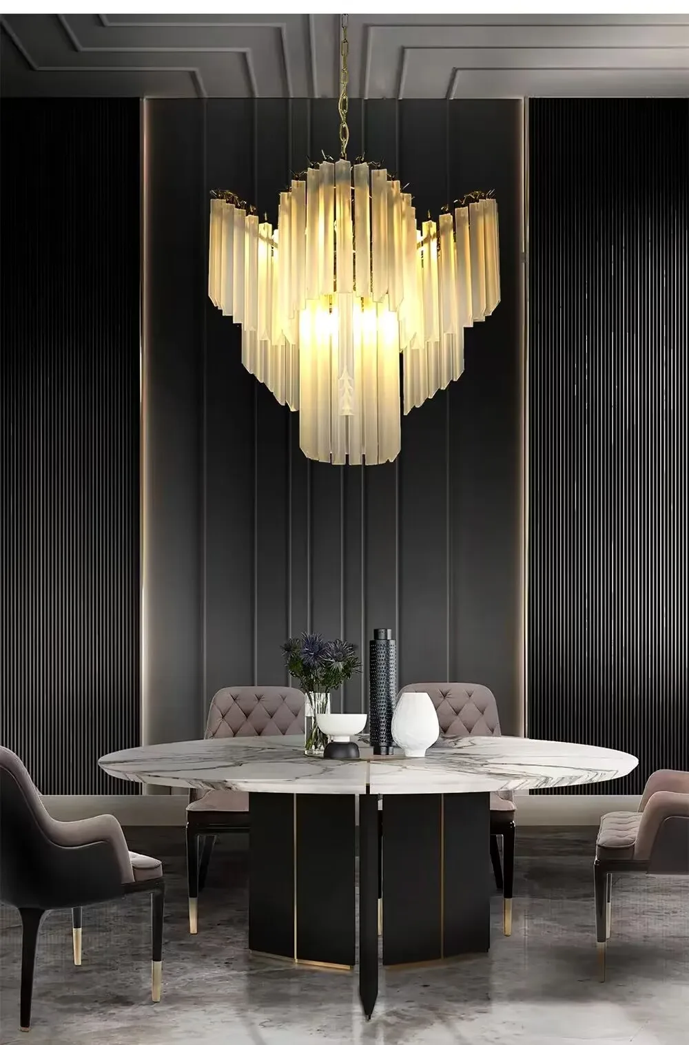 White Flying Wings Pendant Lights Ceiling Home Decor Led Glass Chandelier Lustres Living Room Hall Vintage Hanging Lamp European