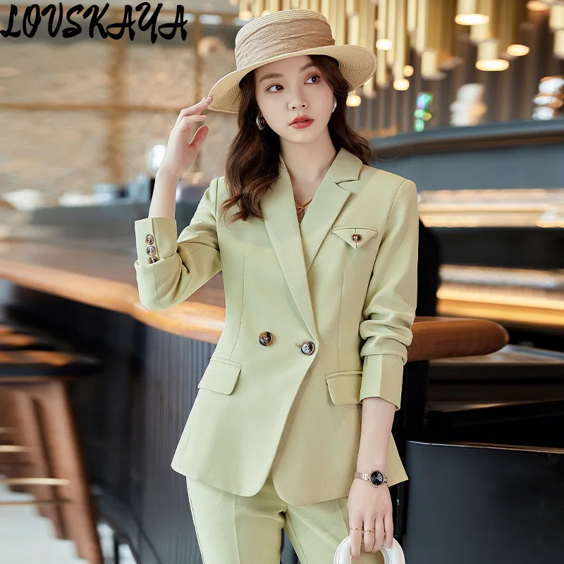 New Style Professional Set Popular Small Suit Purple Suit Coat Women's Early Autumn