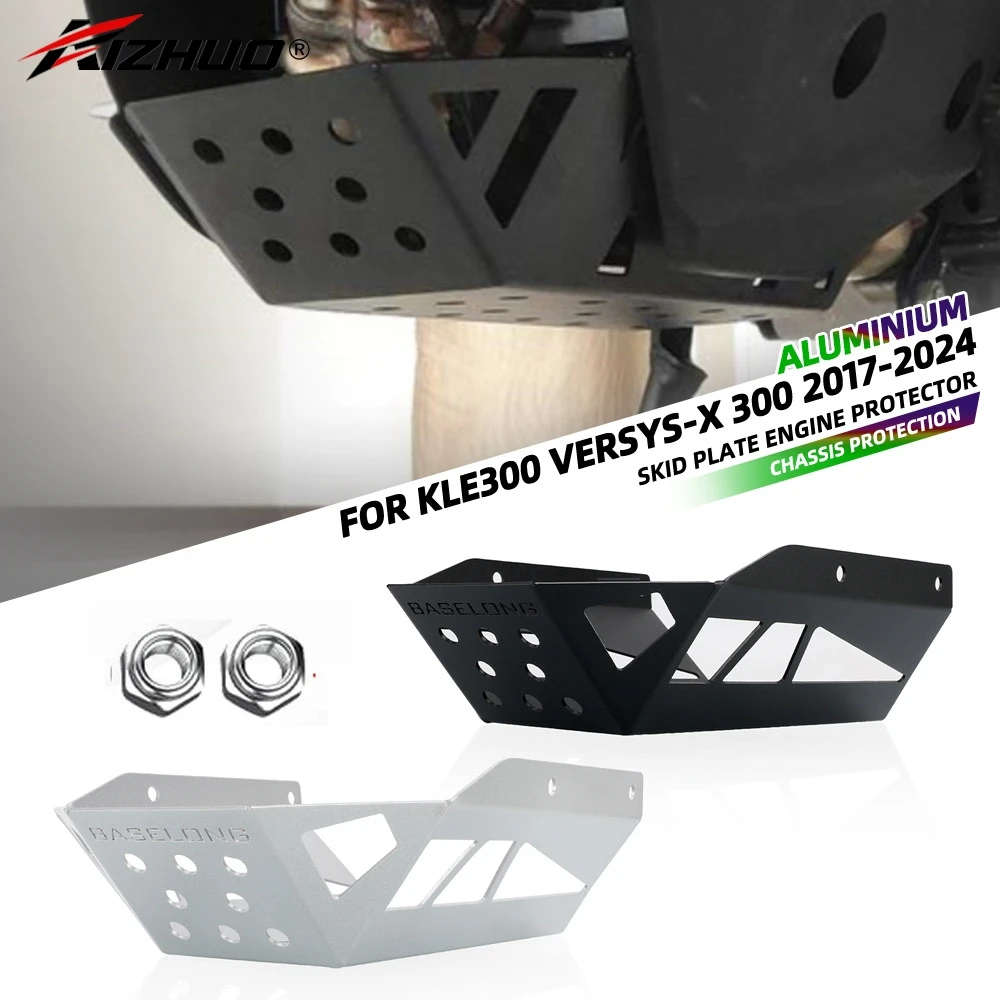 

2024 Skid Plate For Kawasaki Versys X300 X 300 KLE300 KLE 300 2017-2025 Engine Guard Protection Cover Accessories Versys-X 300