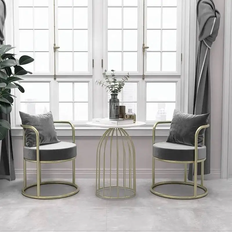 

Comfortable Economic Trendy Relaxing Unique Single Dressing Design Dining Chair High-quality Originality Simple Home Furniture