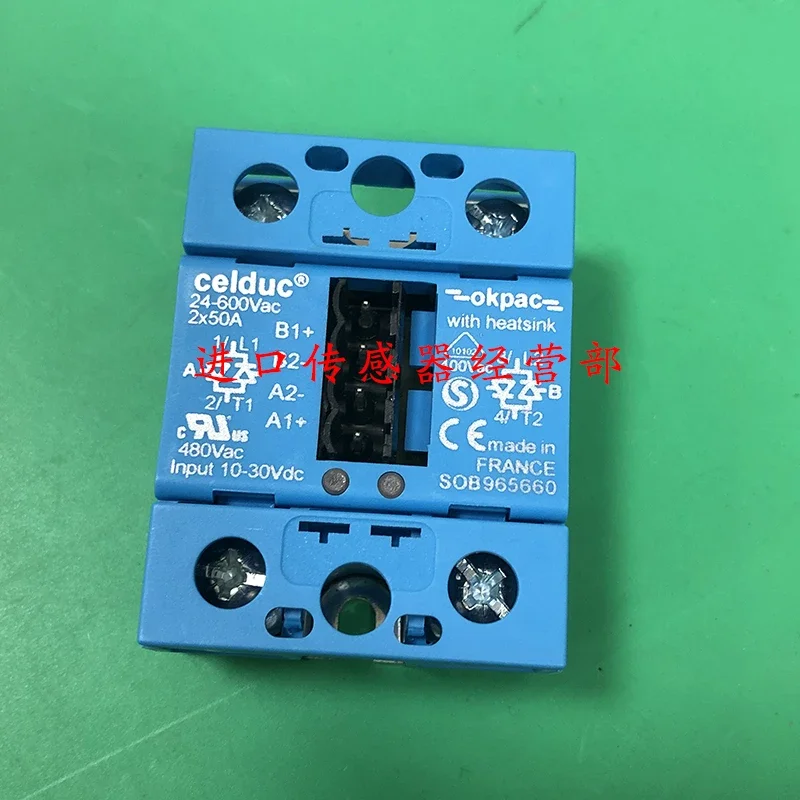 SOB965660 Solid State Relay French Sai De CELDUC Original Genuine Fake One Penalty Ten