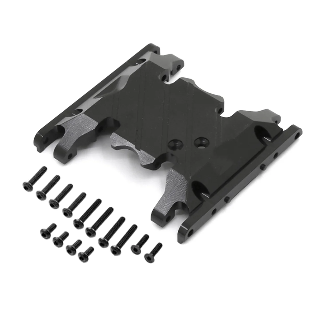 

IINBD-Aluminum alloy Chassis Gearbox Mount Transmission Holder Black