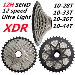 SUNSHINE 12 Speed XDR Cassette 10-44T Road Bicycle CNC Ultralight Flywheel K7 12V Sprocket Bicycle  Accessories For SRAM GX