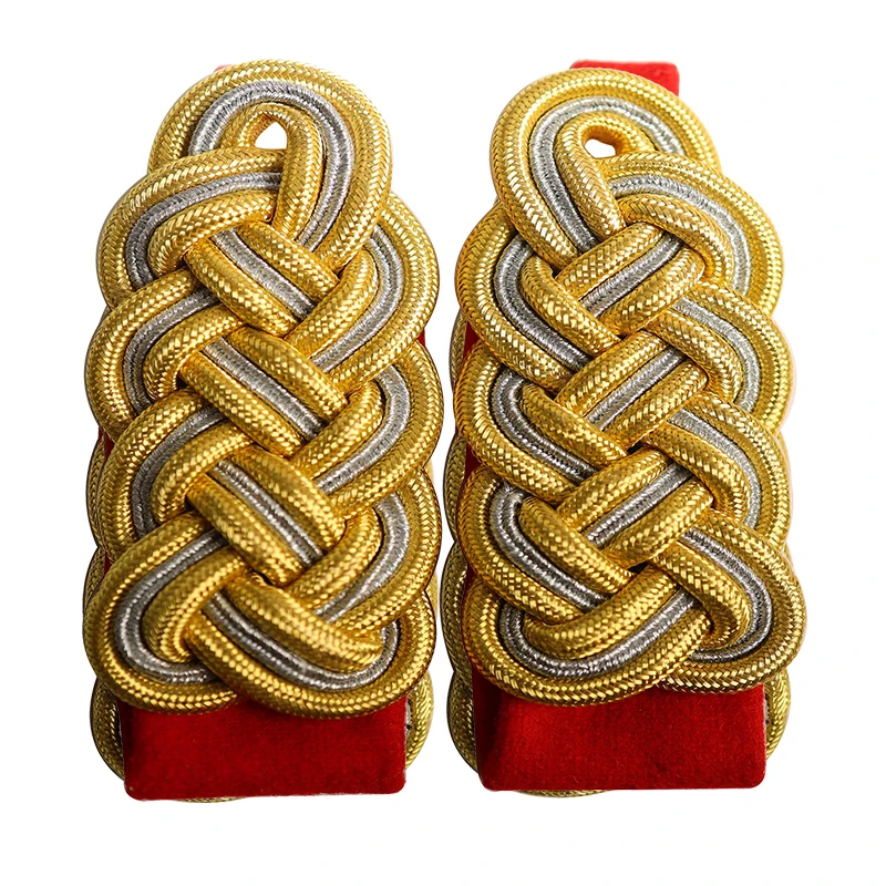 WWII WW2 German Military Shoulder Boards Epaulets Epaulettes Militar Accessories For Uniform Coat Decoration