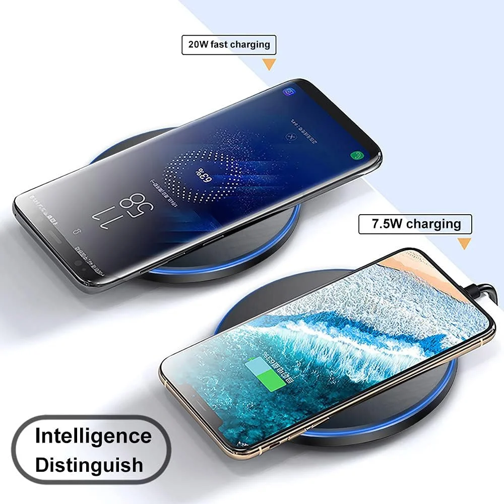 30W Wireless Charger Pad for iPhone 17 16 15 14 13 12 11 Samsung S26 Xiaomi Phone Chargers Induction Fast Charging Dock Station