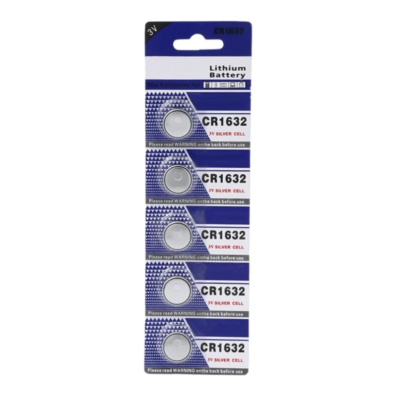 

Versatile CR1632 Button Batteries Coin Battery Coin Cell Battery for Various Low Power Devices Stable Output