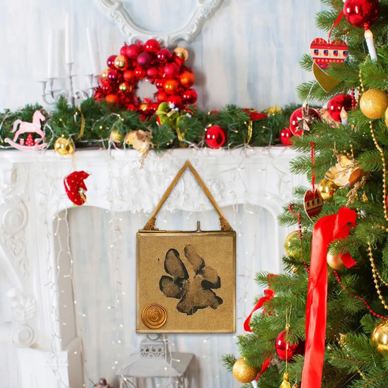 Dog Memorial Picture Frame Cat Loss Remembrance Keepsake Picture Frame Dog Memorial Christmas Ornaments For Wall Shelf Table
