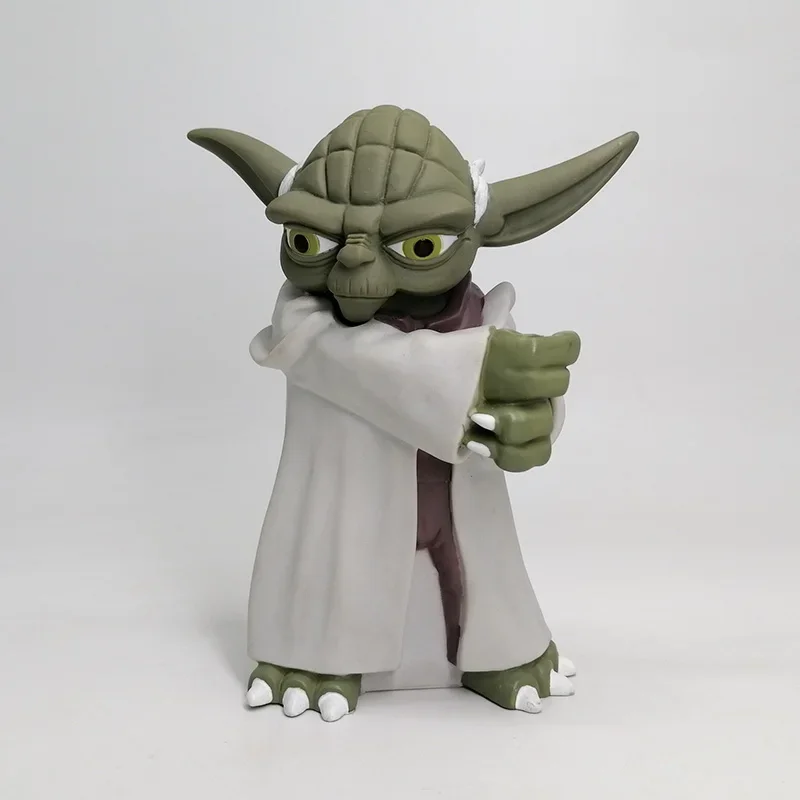 Hasbro Star Wars Action Figure Genuine Doll Yoda Master Model Toy Collection Pen Holder Children Gifts Table Decoration