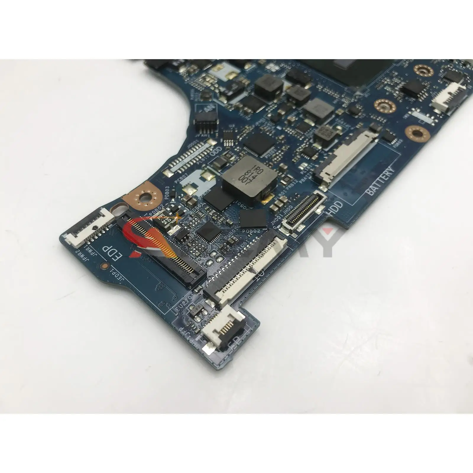 For DELL Inspiron 3490 3590 Notebook Motherboard LA-F115P 0P6JPD 09XJTY 09J1XM 0K6KNT I3 I5 6th/7th/8th DDR4 Laptop Mainboard