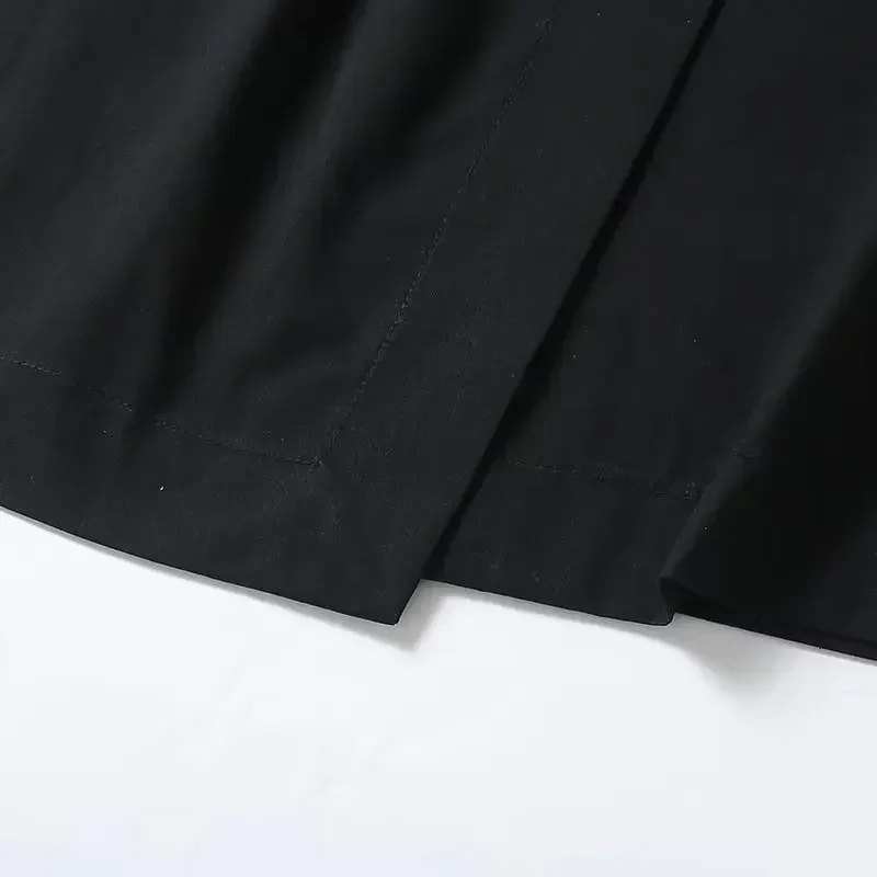 Dames 2023 Chique Mode Minimalistisch Ontwerp Comfortabele Rok Retro Hoge Taille Rits Lange Rok Mujer