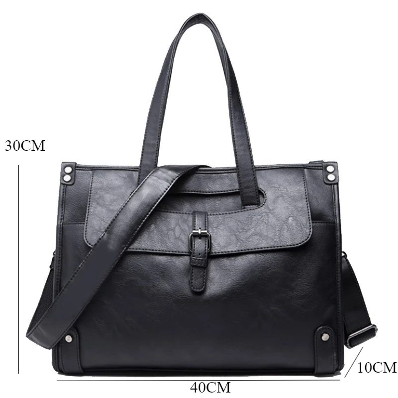 New Men's Crossbody Bag Luxury PU Leather Handbag For Men Shoulder Bag Large Capacity Business Briefcases Male Crossbody Bags