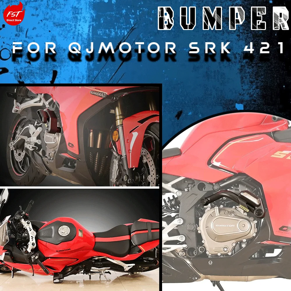 

Fits QJMOTOR SRK 421 Crash Bar, Anti-fall Sliders & Racing Guard