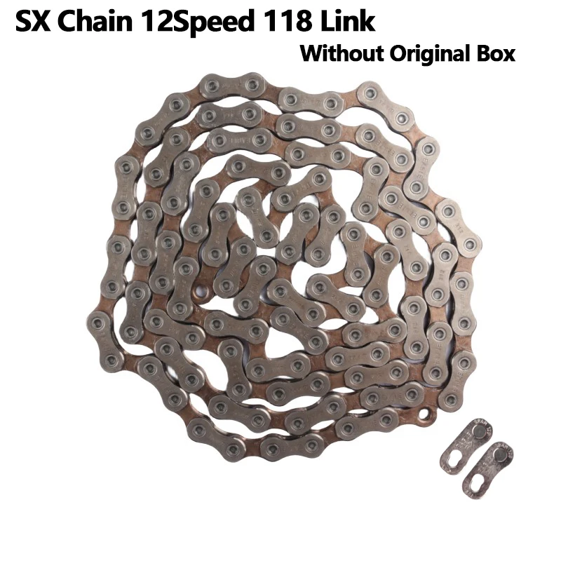 Sram GX NX SX Eagle 12 Speed Chain MTB Solid Pin Riveting 116L 126L Mountain Bike Bicycle Chain Eagle Magic 1 Pcs Chain Part