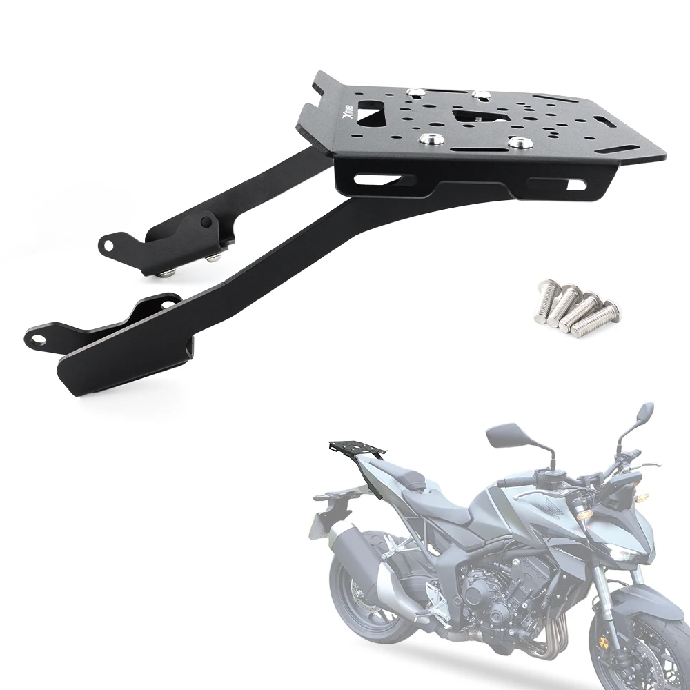 

Для мотоциклов Honda CB 1000 Hornet CB1000 Hornet SP 2025-2026: Задний багажник, кронштейн для крепления кофра, держатель для верхнего бокса