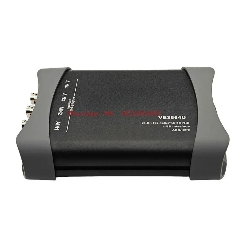 Limited Offer VE3664U 24-bit USB Data Collection Card 102.4K Sampling UV Acquisition Supports ADC/IEPE/0-20mA
