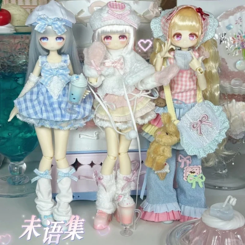 

New Momotale Four Seasons Tea Tales Series Genuine 1/6 Bjd Blind Box Joint Movable Doll Decor Model Mystery Box Girl'S Xmas Gift