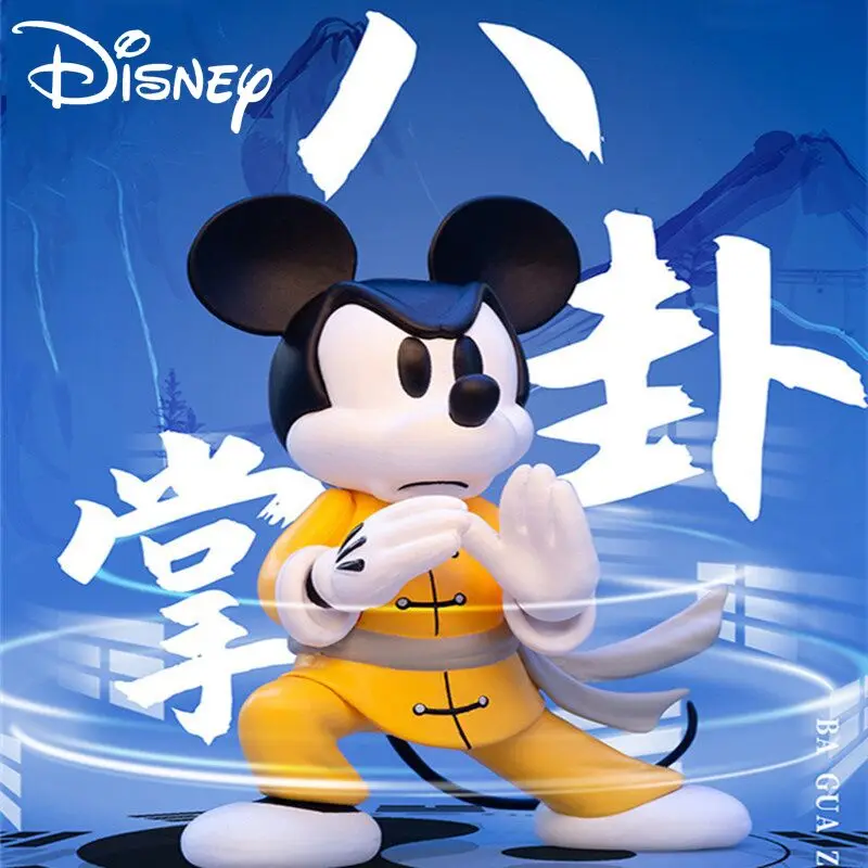 New Mickey Mouse Figure Series Action Figure Kute Chinese Kung Fu Animation Doll Mickey Doll Decoration Trendy Children Toy Gift