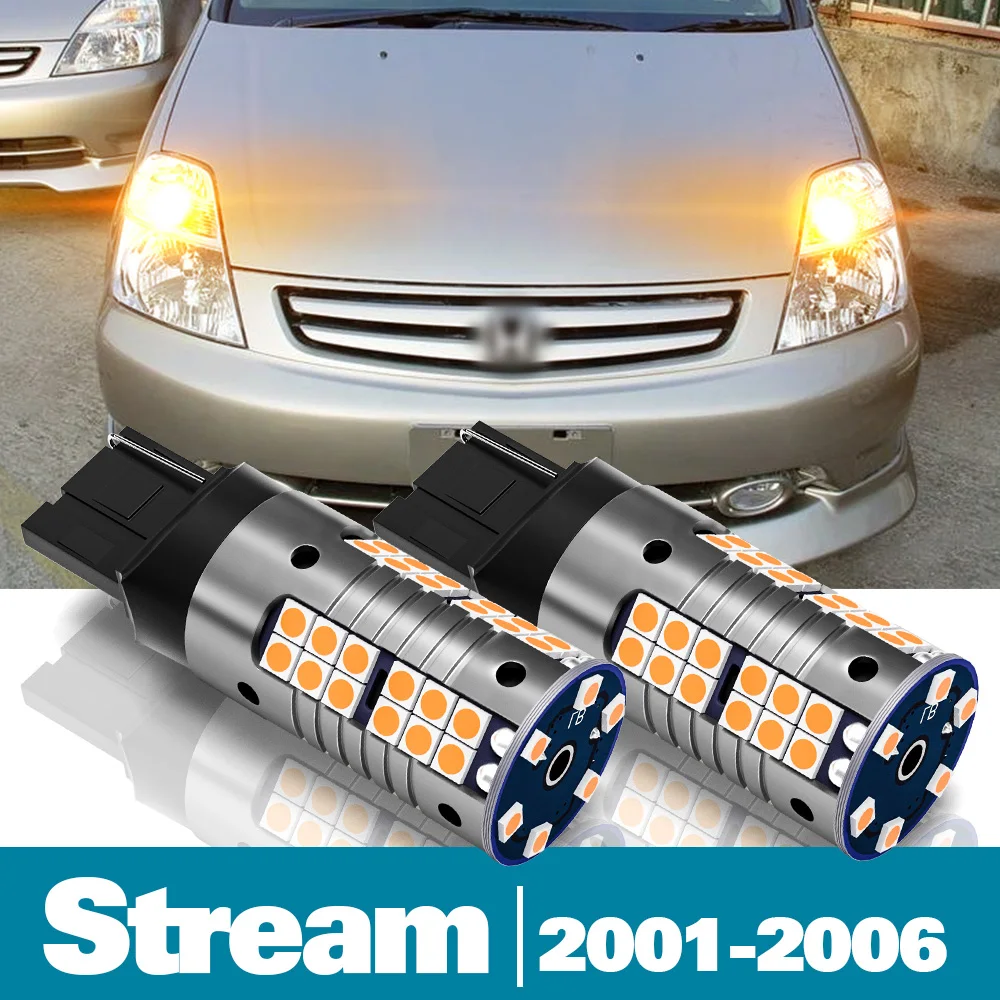 

2pcs LED Turn Signal Light For Honda Stream Accessories 2001-2006 2002 2003 2004 2005