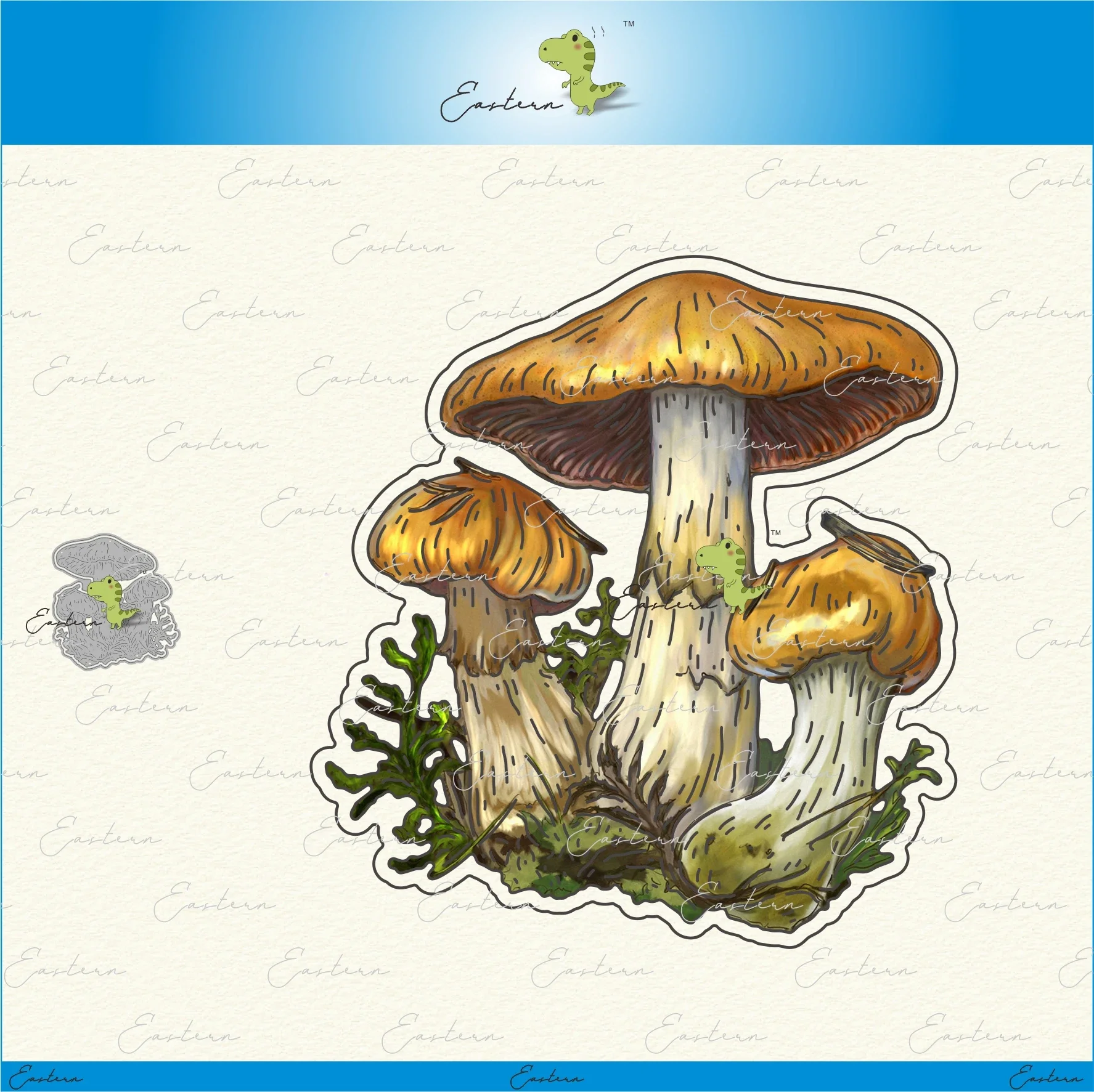 Mushrooms metal cutting dies 2021 new diy  molds Scrapbooking Paper Making die cuts crafts