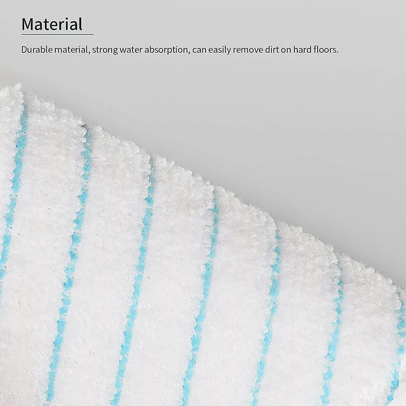 Paño de limpieza para Robot aspirador Ecovacs T9 Power Max Aivi, accesorios de limpieza, piezas de repuesto para barrido y fregado, 10 piezas