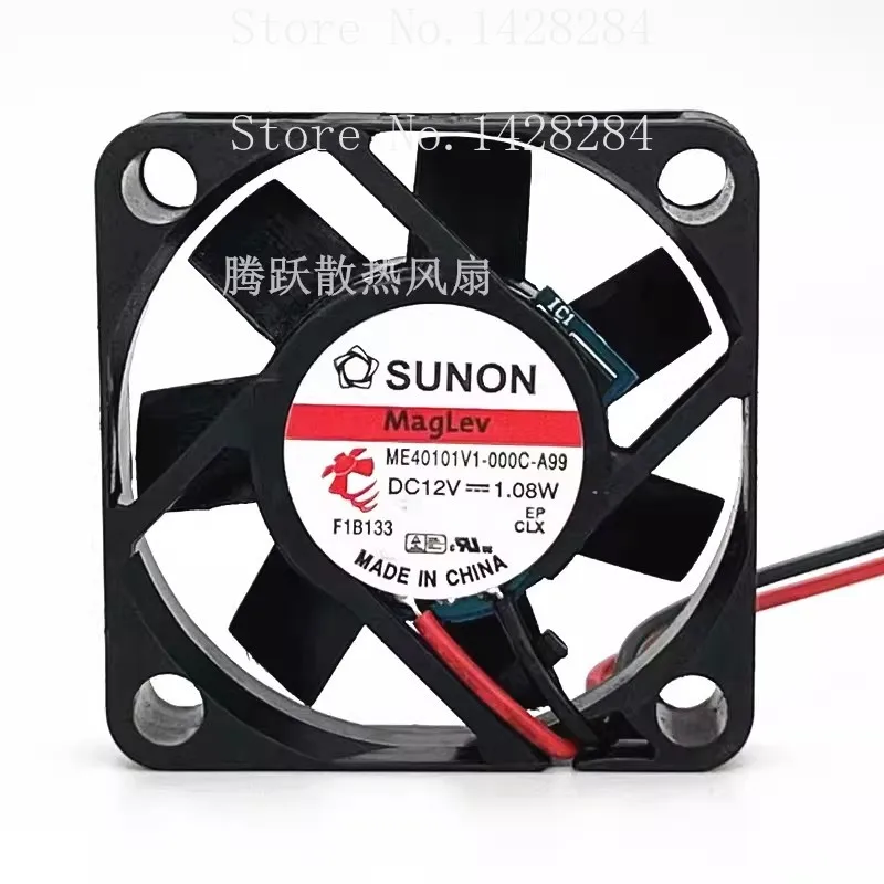 New Cooler Fan for SUNON 4010 12V 1.08W ME40101V1-000C-A99 2 Wire 40 * 40 * 10mm