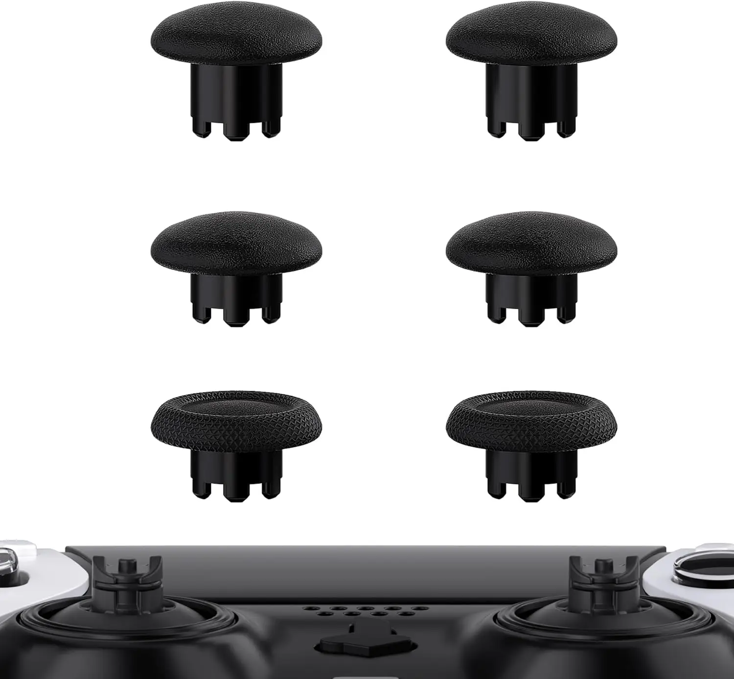 Interchangeable Ergonomic Thumbstick for PS5 Controller, for PS4 All Model Controller