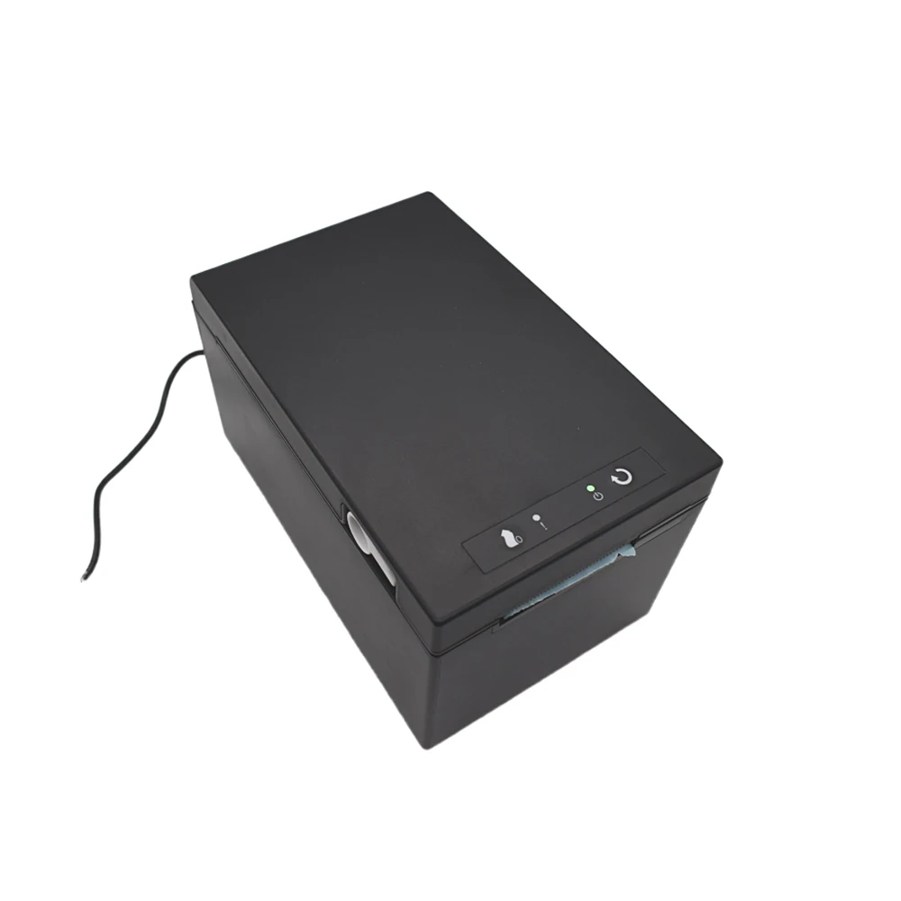 80mm POS Label Printer Thermal Shipping Label Adhesive Printer for Scale Sticekr Printing Machine Adjustable width 30mm-108mm