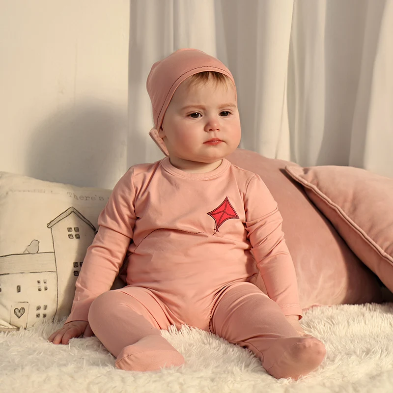 Barcali Modal soft pj family matching clothes kids boys girls baby pink and blue spring summer casual clothing