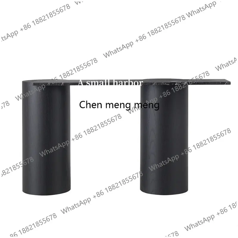 

Medieval solid wood entrance table designer entrance table creative marble decorative cabinet